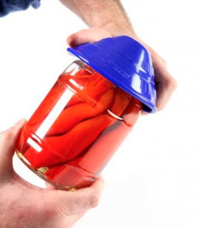 Jar Opener Non-Slip Dycem, Blue