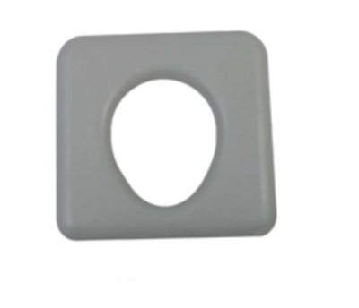 Aspire Closed Front Commode Seat 46cm W