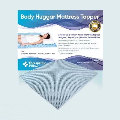 Body Huggar Mattress Topper - Premium EggFoam Mattress Pad for Ultimate Comfort and Support From- $219.00