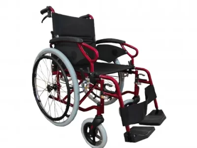 Peak Neptune Self-Propelled Wheelchair - Red