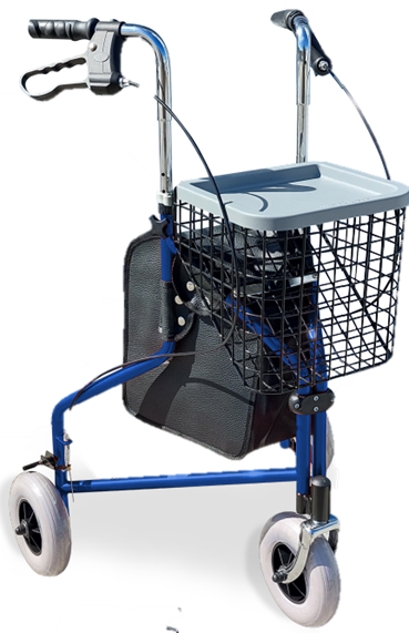 Redgum Tri Walker (inc. Tray, Bag & Basket)