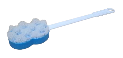 2 In 1 Long Handled Bath Sponge